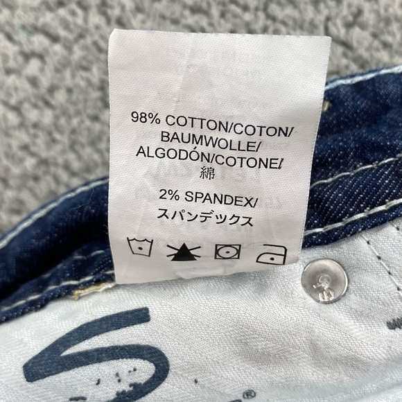 Silver Jeans Women's Lola 17" Straight Fit Thick Stitch Stretch Jean  | Size: 24 - Picture 13 of 14